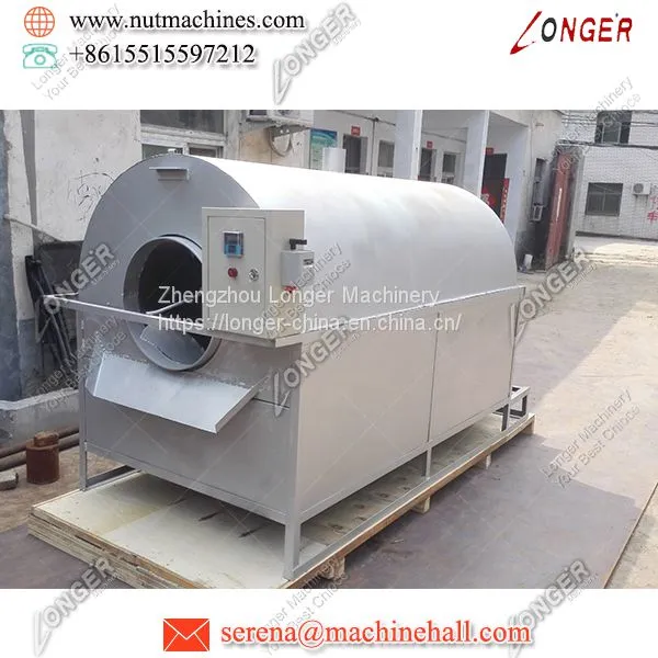 Low Price Electric Soybean Roaster Machine Manufacturer photo-2