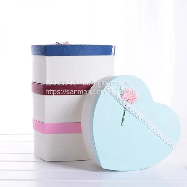 Rectangle Blue Pack Paper Box photo-3