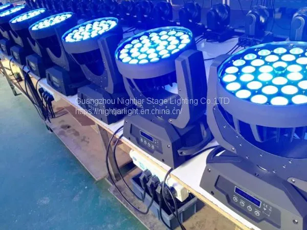 （Nj-L36A） RGBW 4in1 36*10W LED Moving Head Wash Light photo-2
