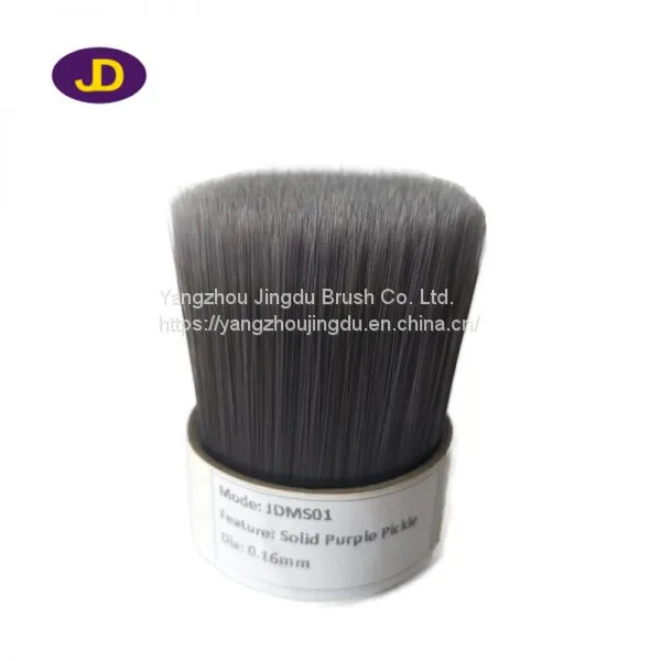 Manufacturer Customized PBT Hollow Grey Tapered Brush Filaments