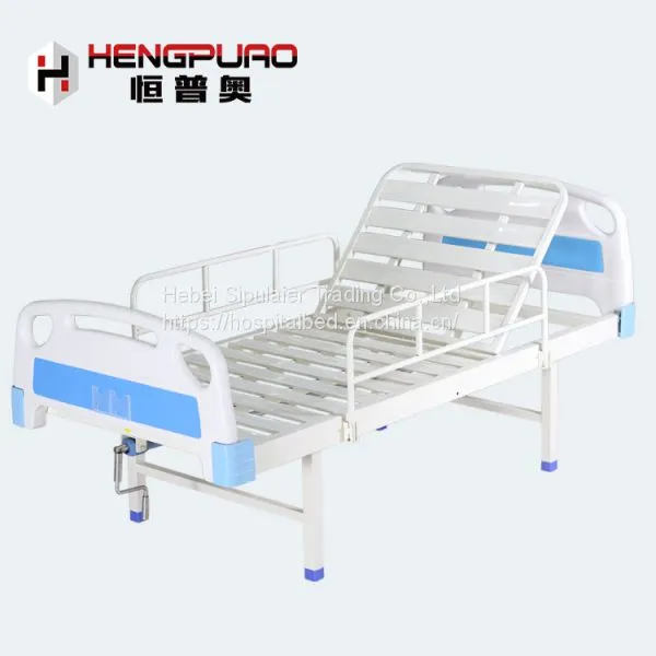 Home Medical Equipment Two Cranks Elderly Care Bed With Mute Wheel photo-5