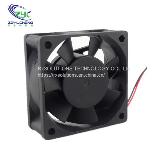 High Temperature 6025 14v 0.19A Double Ball Bearing Cooling Fan With 2pin photo-4