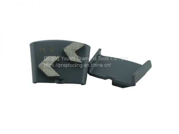 True Shine Brand Metal Bond Diamond Concrete Grinding Plate/shoe/segment/disc for HTC Machine photo-3