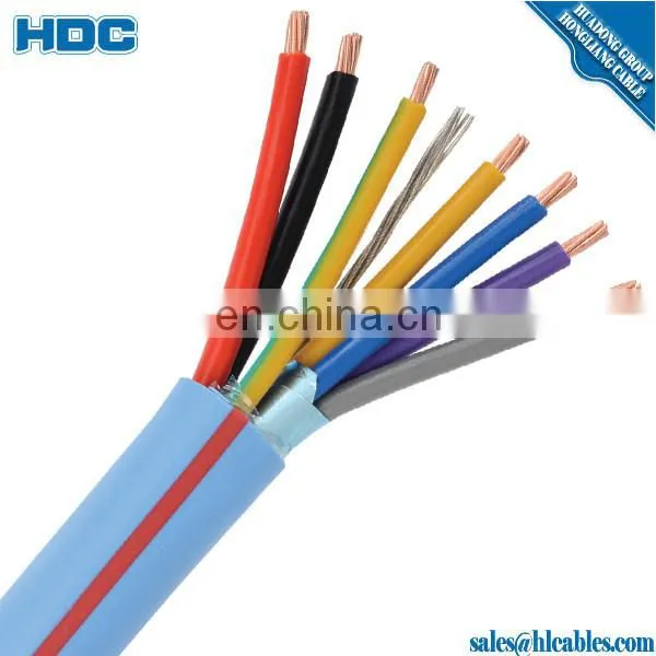 Mongolia Best Selling AVVGE Aluminum Conductor PVC Insulation Copper Tape Screen PVC Sheath 2x2.5mm2 Cable Price photo-3