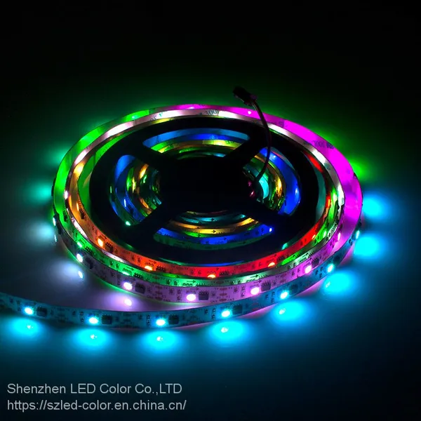 Digital UCS1903 LED Pixel Strip Light 5050 Dreamcolor RGB LED Strip LC8806