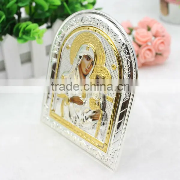 Virgin Mary Of Jerusalem Metal Icon photo-2