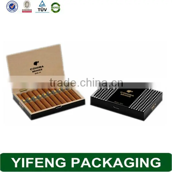 Custom Design Logo Luxury Wholesale Cigar Boxes For Cigar Gift Packaging photo-4