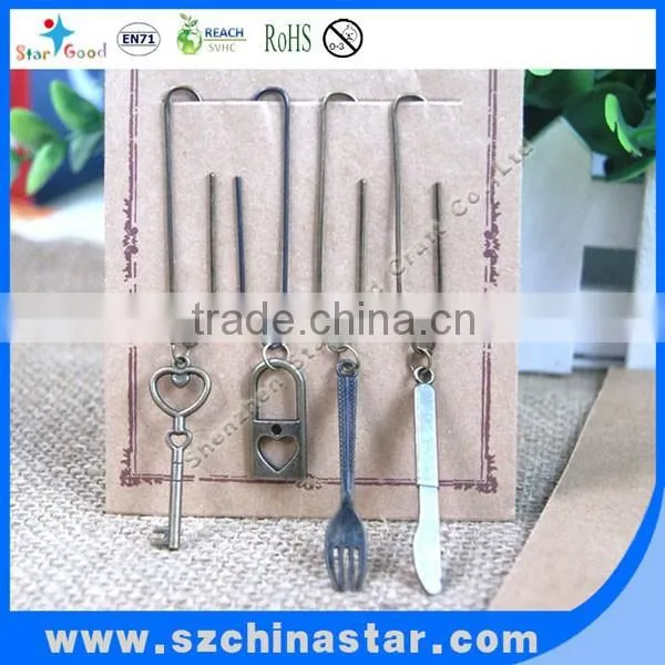 Wholesale Kinds of Antique Copper Paper Clip Customized Shape photo-4