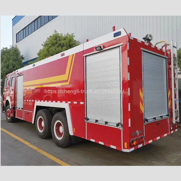 Sinotruk Howo 6x4 Foma Fire Truck 16ton photo-2