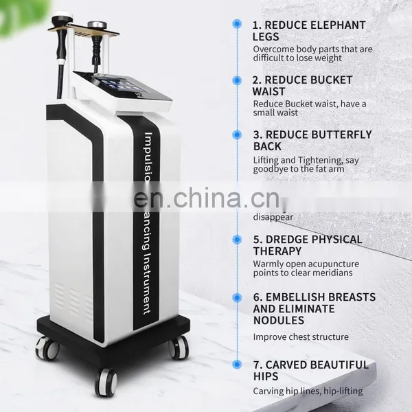 Microwave RF Vacuum Shaping Instrument Body Fat Crushing Weight Loss Negative Pressure Physiotherapy Massage Slimming Machine photo-2
