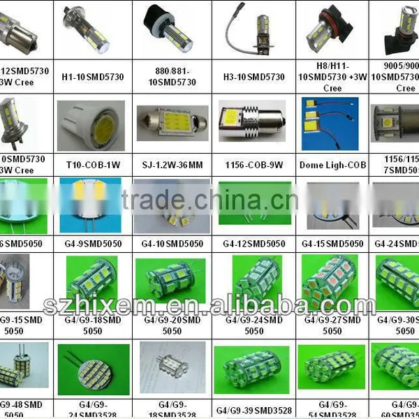 Auto LED Dome Light PCB/Interiro Light-24SMD5050 With T10 Festoon Connector LED Reading Light Roof Light photo-2