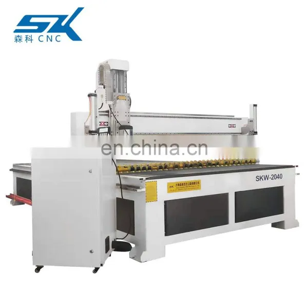 Wood CNC Router Machine 3D Carving Woodworking Router Machinery For Wood Furniture Making With Press Roller photo-4