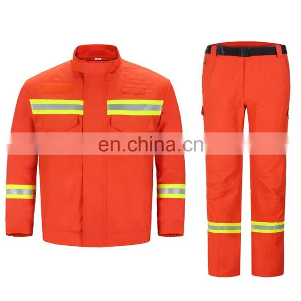 EN11612 D3 E3 Reusable Reflective Thermal Wool FR Protective Fire Retardant Clothing for Men Safety in Winter Working photo-5