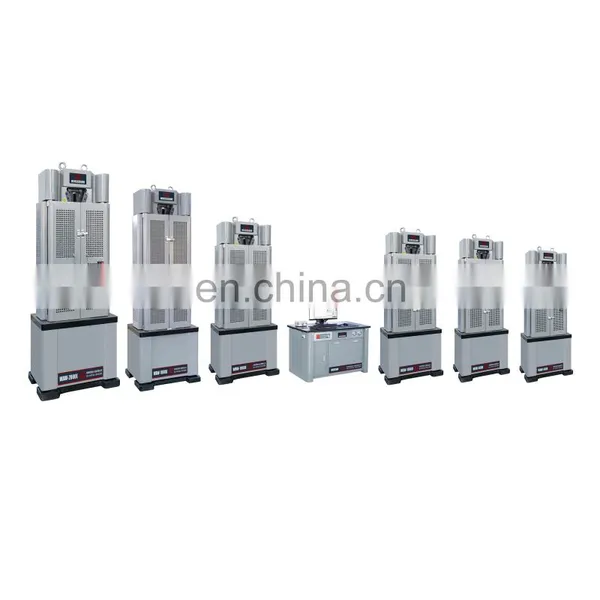 WAW-300D 300KN Computer Control Servo Hydraulic Steel Tension and Compression Universal Testing Machine photo-3