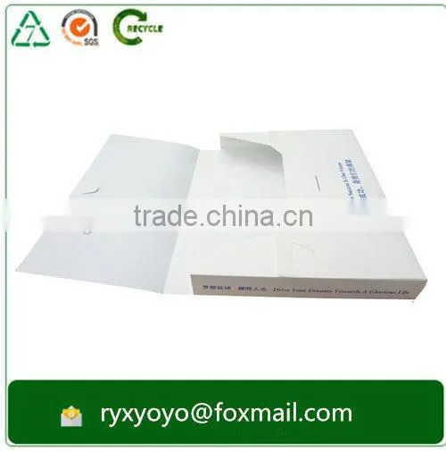 High Quality pp Clear Hard Plastic Document Box With Elastic Bands photo-6
