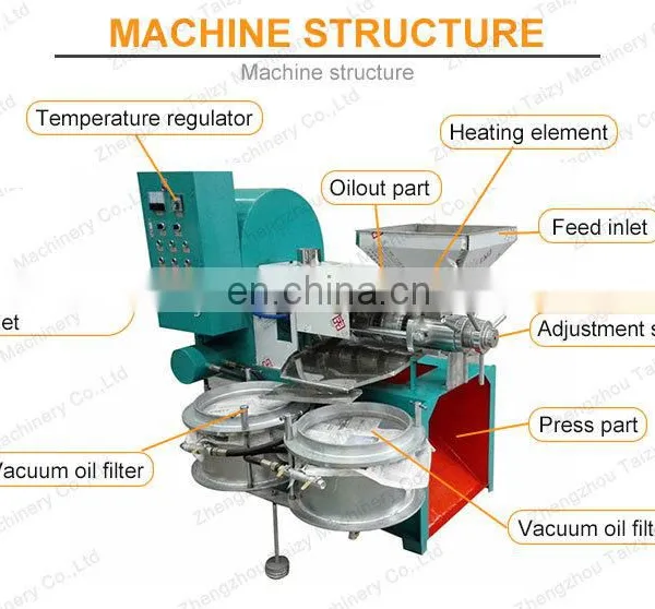 Good Quality Mustard/peanut Oil Press Machine Sunflower/soybean Oil Extraction Machine photo-3