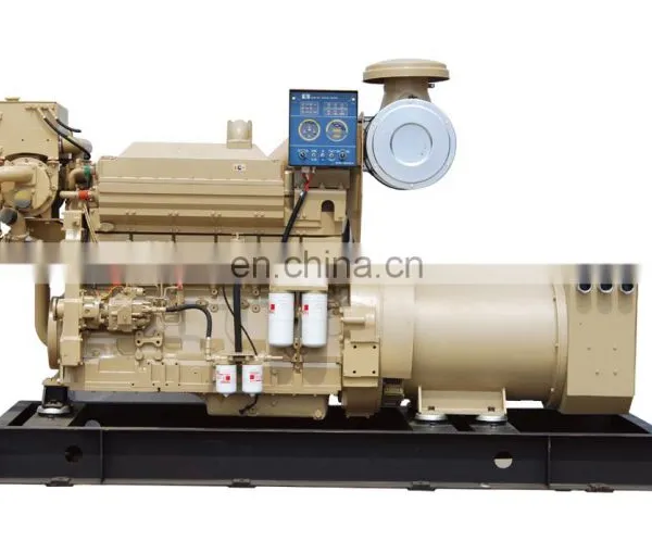 Genuine Water Cooled 50HZ 200kva Diesel Marine Engine Generator Set photo-5