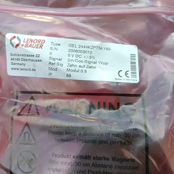 LENORD&BAUER GEL2442KN1G3K150/2444KNPG3K150/2442KN1G5K150/2444KNPG5K130 photo-3