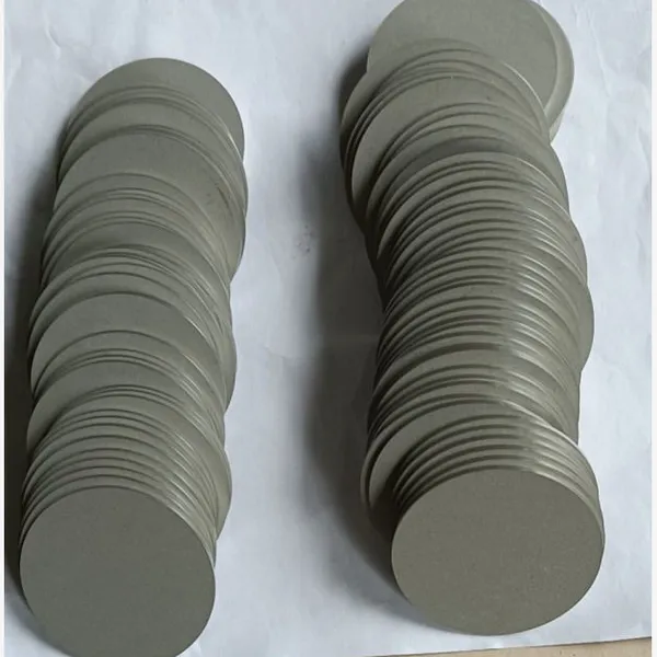 Gr1 Pure Titanium Sintered Porous Filter Disc Medical Filtration And Separation