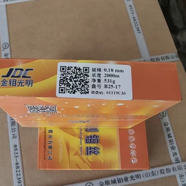 Wire EDM Molybdenum Cutting Wire 0.16mm 0.18mm 0.20mm x 2000m - Electrode Wire for CNC Cutting Machine​