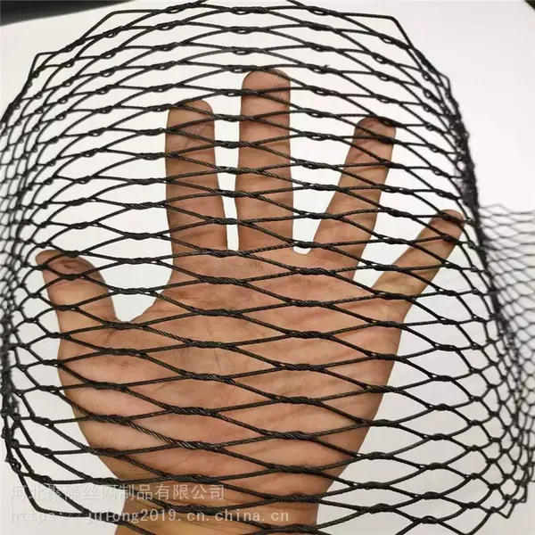 Custom Cable Mesh 304 316 Stainless Steel Building Roof Balcony Stairs Bridge Construction Safety Rope Wire Mesh