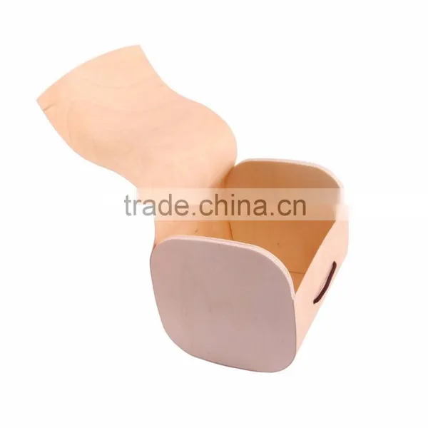 2016 Soft Wooden Packing Box for Food,round Box,wood Tea Box photo-6