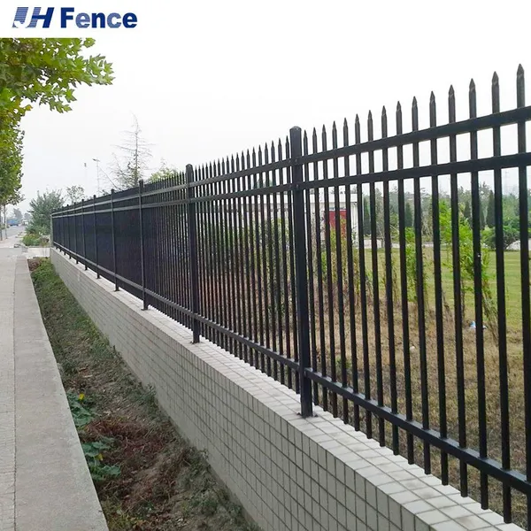 Black Garden Fence Commercial Fence/Steel Fence/Security Fence