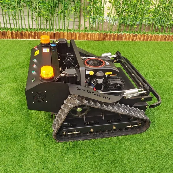 Hybrid All Terrain 550Mm Cutting Width Electric Start Remote Operated Weed Trimmer photo-5