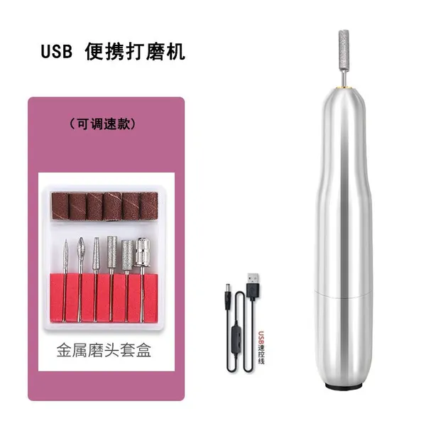 Portable Electric Nail Drill – Compact Pen-Style Tool for Gel Removal, Buffing, and Polishing Nail Drill Pen (Professional Salon Grade) photo-2