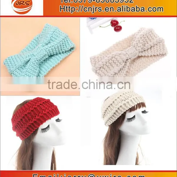 Wholesale Cheap Handmake Women Knitting Wide Headband Custom Winter Headband