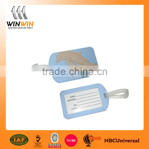Mini Cartoon Taxi Shape PVC Luggage Tag photo-6