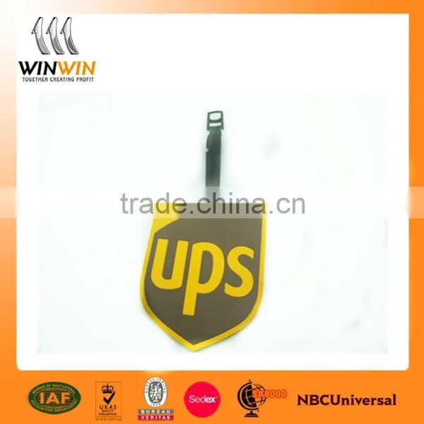 Promotion Wholesale Shaped Custom Logo Cheap Bulk Soft PVC Luggage Tag photo-3