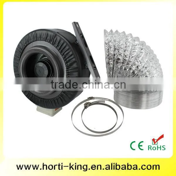 4 Inch Hydroponic Inline Fan,Inline Fan Blower photo-2