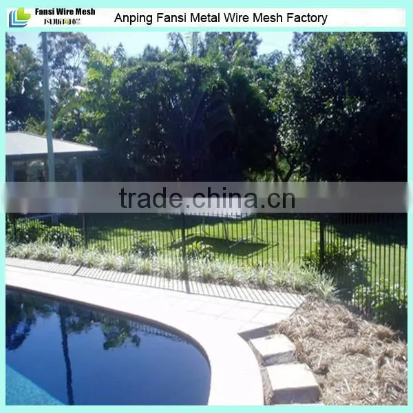 Security Steel Black 1200H*2400W Flat Top Pool Fencing photo-3