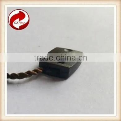 Quality String Seal Tag, Hang Tag String, Garment Plastic Seal Tag/ Deep Coffe String Seal String Puppet photo-6