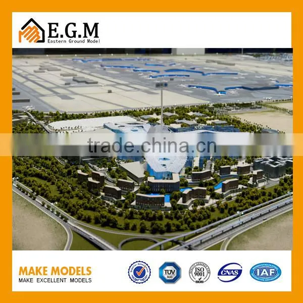 Detailed Sales City Planning Model for Dubai World Central International Airport Development photo-2