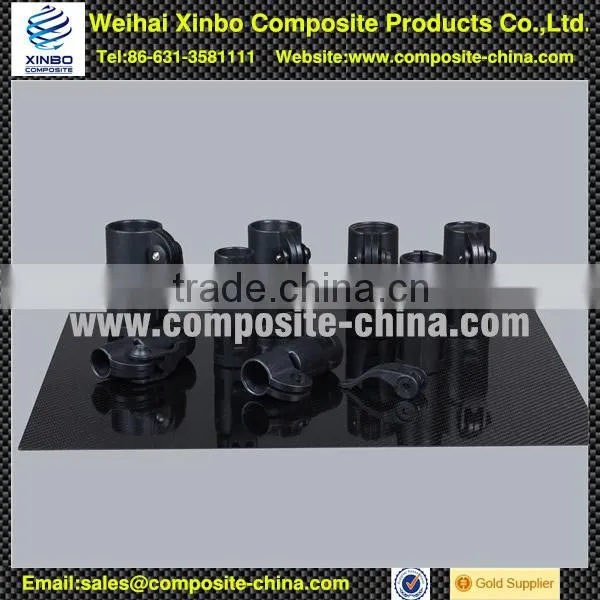 Carbon Fibre Telescopic Pole Clamps for Locking System