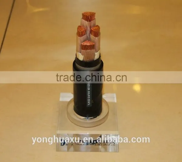0.6/1KV Low Voltage 4 Cores Copper Conductor XPLE Insulated Electrical Power Cable photo-2