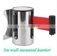 Stainless Steel Wall Mounted Cassette Belt Barrier