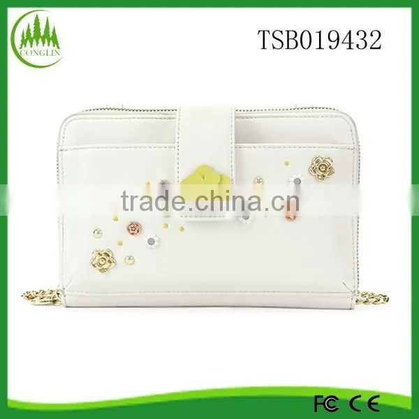 New Product Best Sellling Yiwu Promotional China New White Purse