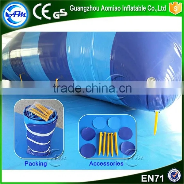 Hot Sale Blue and Yellow Lake Inflatable Water Blob for Water Game Supplier's Choice photo-2