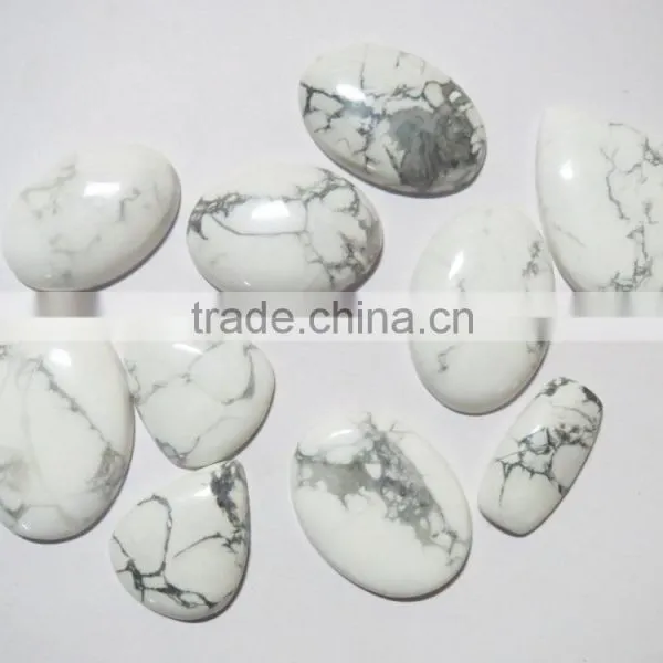 Natural Howlite AAA Grade Gemstone Cabochons photo-4