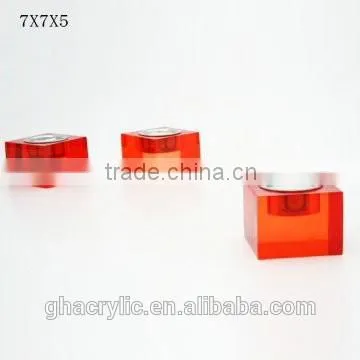 GH-RZ590 Acrylic Candlestick Holder/acrylic Candle Holder,customized Acrylic Candle Holder photo-3
