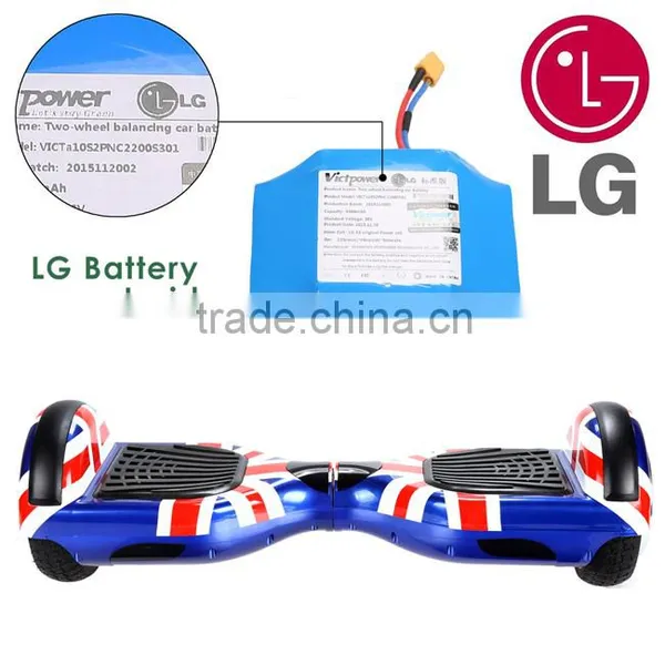 6.5 Inch Ancheer 2 Wheel Balance Bluetooth Scooter Hoverboard Roam Electric LG Battery UK Plug Benz Wheel AM002735 photo-5