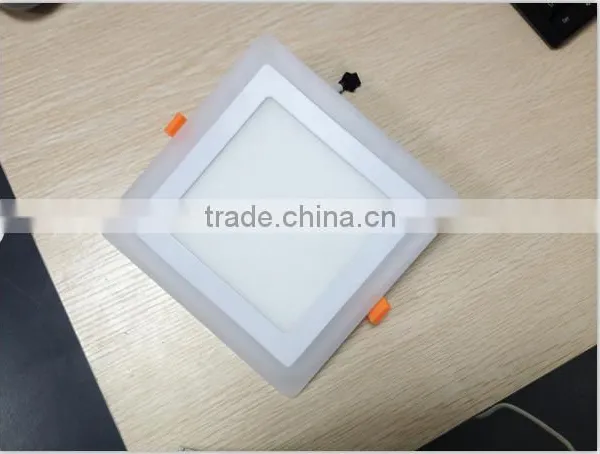 Wholesale 3 Years Tow Color Embedded Panel Light 3w 6w 12w 18w photo-2