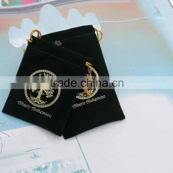 Customized Drawstring Velvet Jewellery Bags and Pouches photo-5