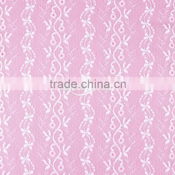 2014 High Quality Spandex Tint Pattern Italian Lace Fabric Wholesale for Lace Bra Tee photo-3