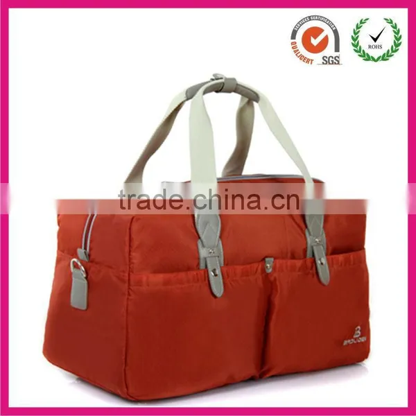 2013 Trendy Foldable Nylon Safari Luggage Bags Handle Wolesale( Factory)