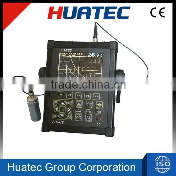 FD201B Defectoscope 0- 6000mm, NDT UT Machine, Portable Digital Ultrasonic Leak Detector Tester With Ultrasonic Probe and Cable