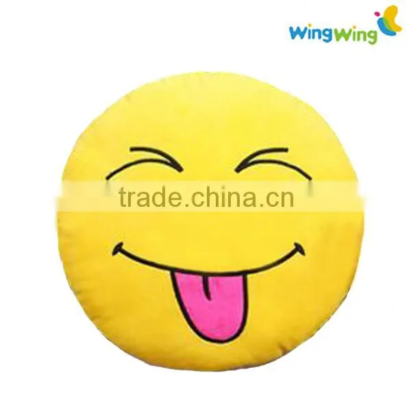Wholesale Smile Face Emoji Plush Pillow